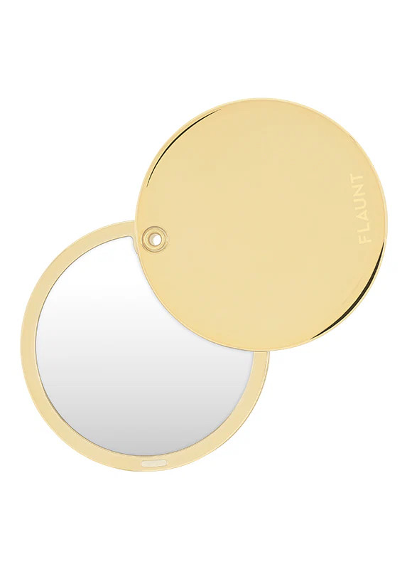 Gold Metallic MagSafe Compact Mirror (Works with MagSafe Cases Only) | FLAUNT