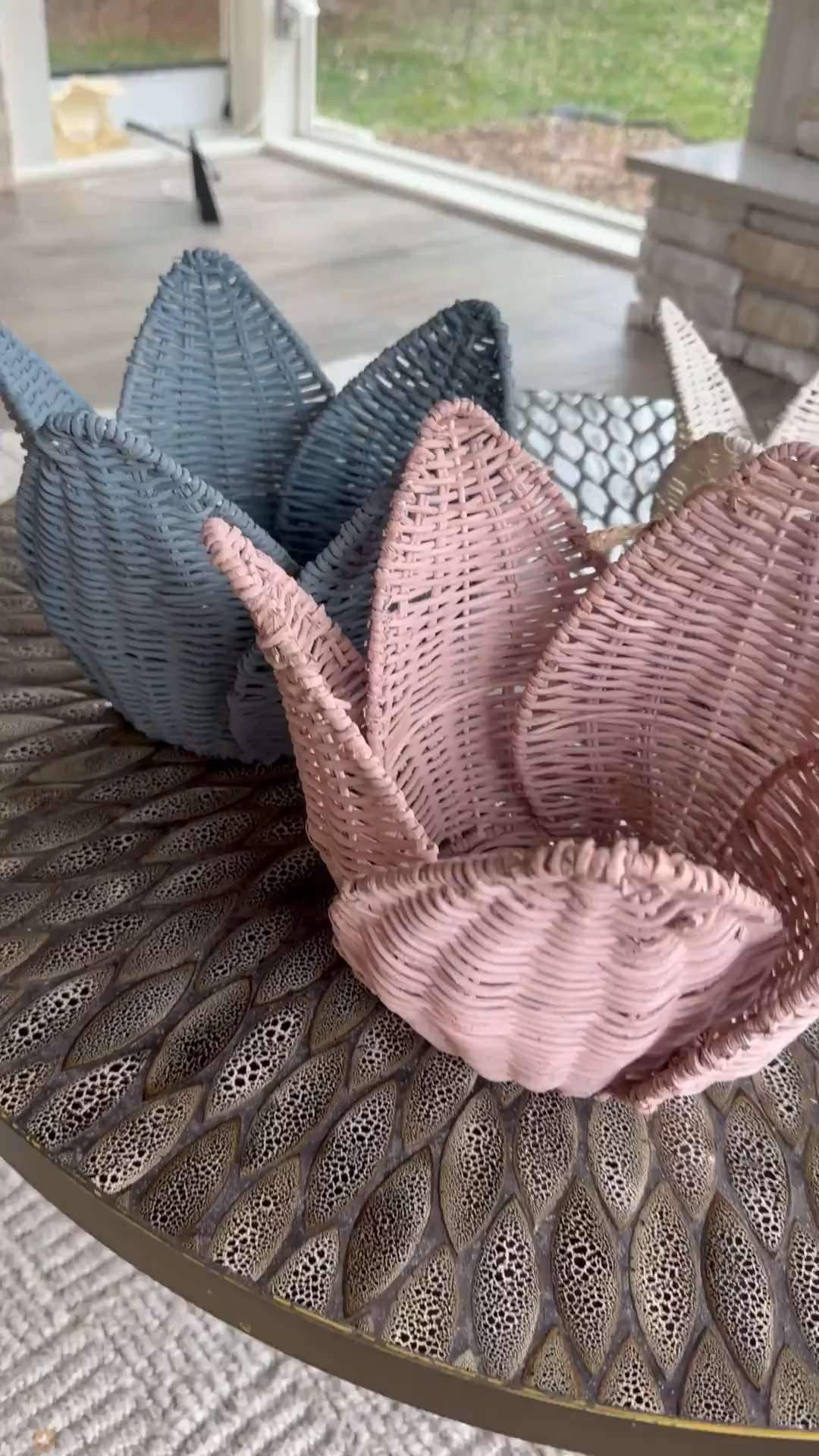 Valentine's day or easter basket ideas from Target! I love the look of the tulips & they can fit so much! Also perfect to have on hand for any gifts! 

 #LTKValentine #LTKmomlife