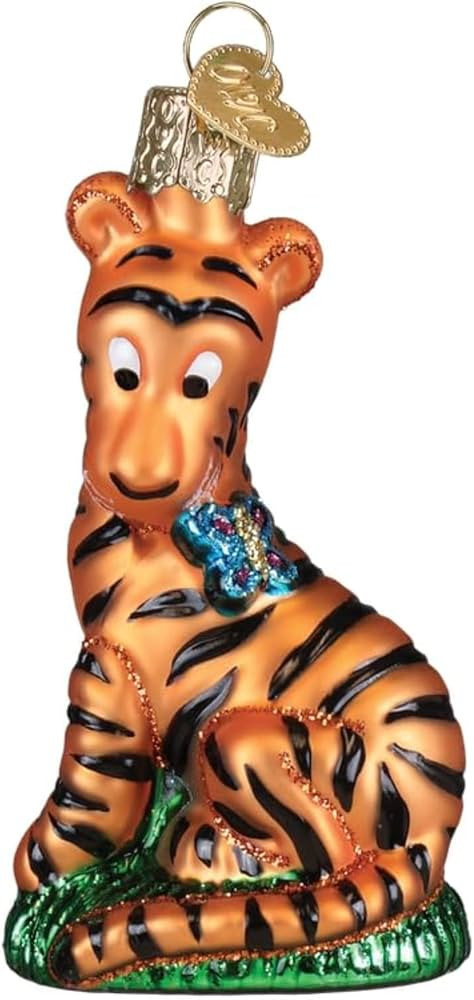Old World Christmas Tigger Glass Blown Ornament for Christmas Tree, Handcrafted Holiday Decoratio... | Amazon (US)