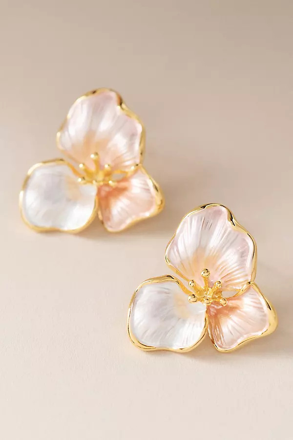 Blush Bloom Earrings | Anthropologie (US)