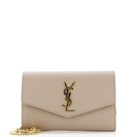 Uptown Chain Wallet Leather | Rebag