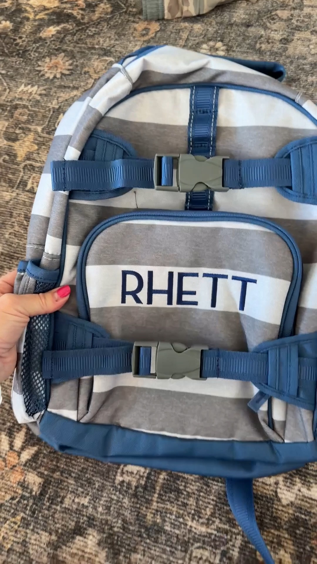 Personalized backpack, lunchbox and water bottle from Pottery Barn kids for kindergarten! They have so many cute patterns and some are on sale!

Back to school finds

#LTKKids