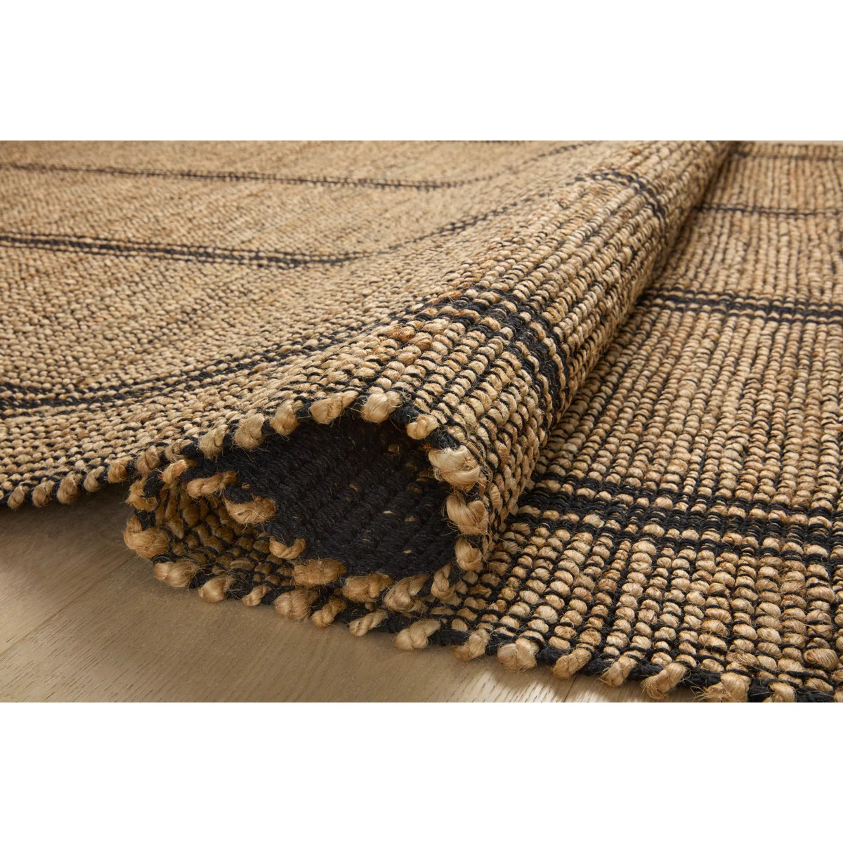 Angela Rose x Loloi Colton Natural / Black Area Rug | Wayfair North America