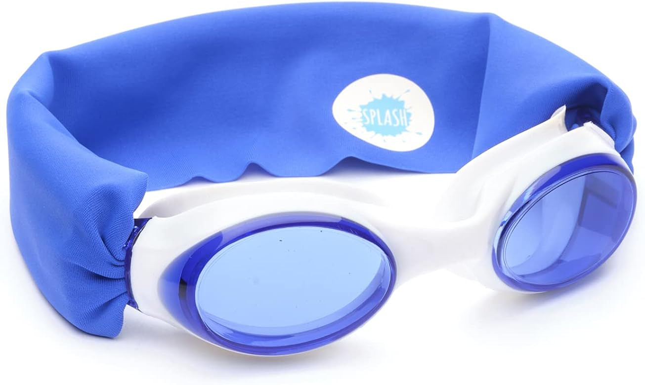 SPLASH SWIM GOGGLES - Royal - Fun, Fashionable, Comfortable - Fits Kids and Adults - Won't Pull Y... | Amazon (US)