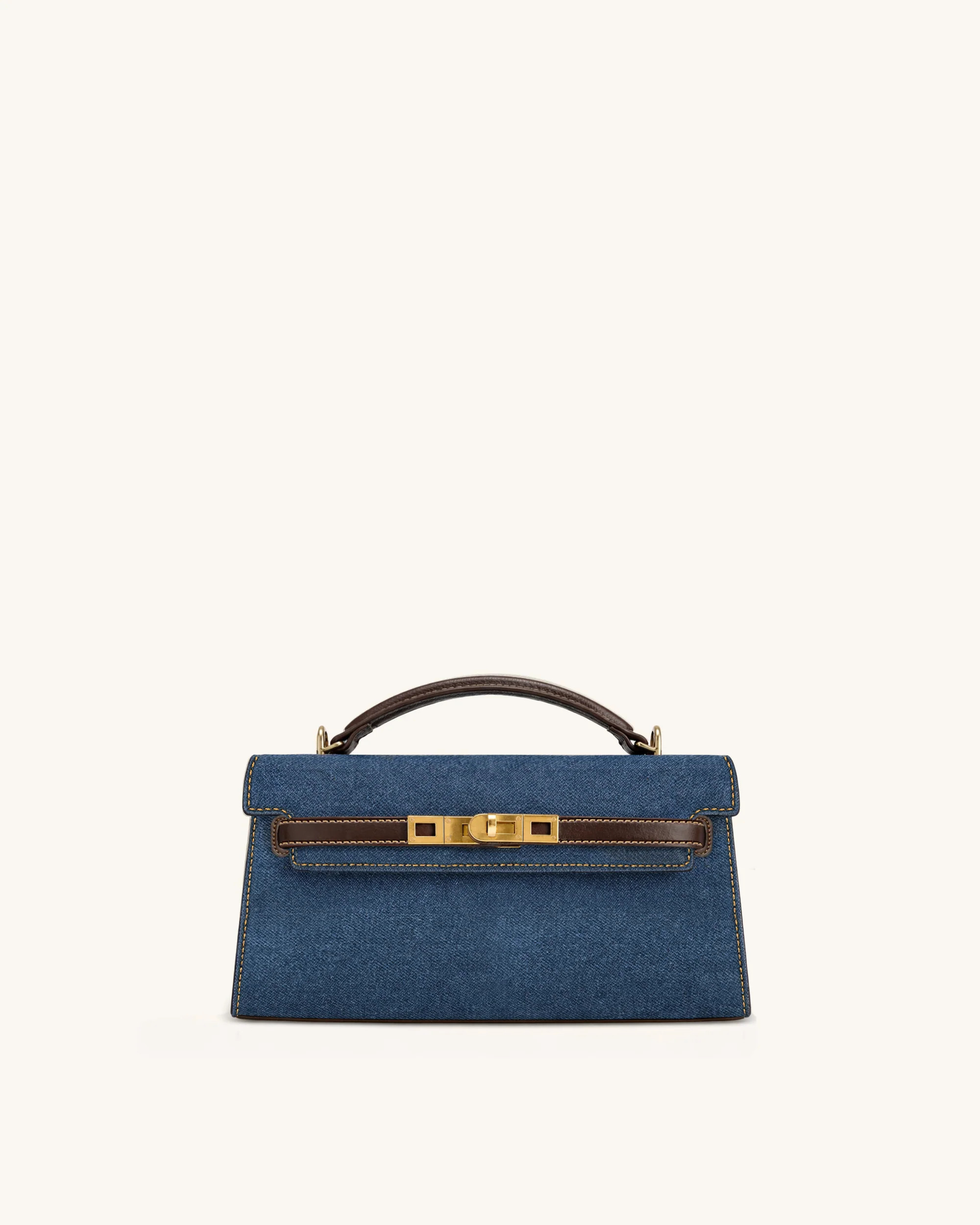 Noor Top Handle Bag - Blue Denim | JW PEI US