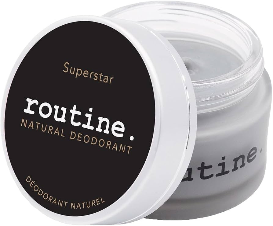 Amazon.com : Routine Natural Deodorant Superstar (Activated Charcoal, Magnesium and Prebiotics) D... | Amazon (US)