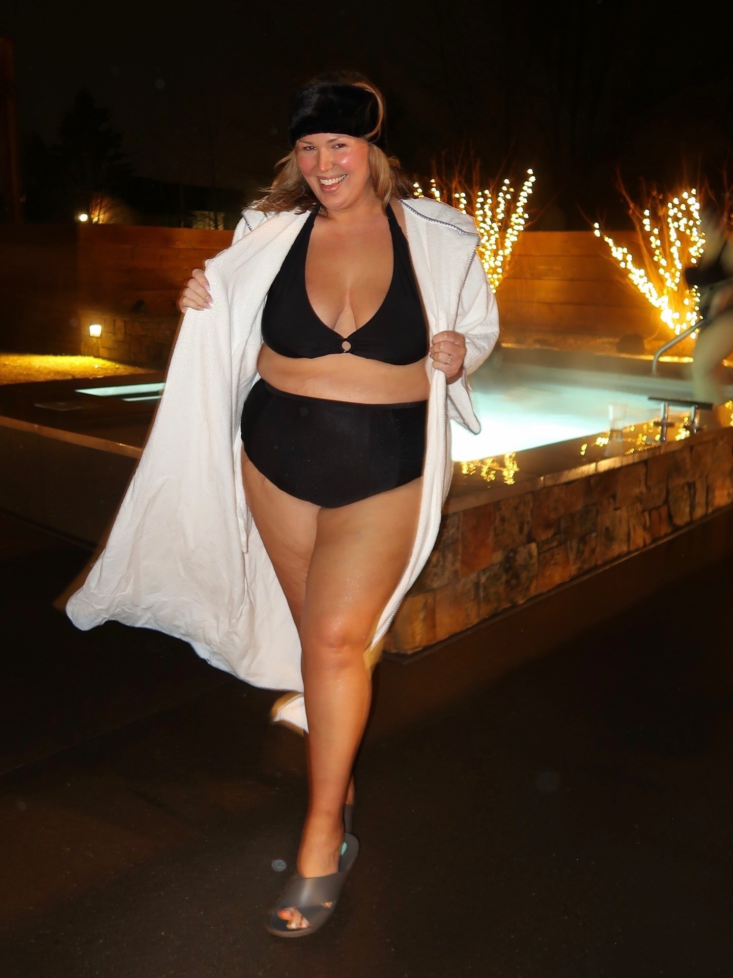 LOVE this swimsuit!!! Runs true to size I’m in the 2X! On major sale rn! 

#LTKMidsize #LTKOver40 #LTKPlusSize