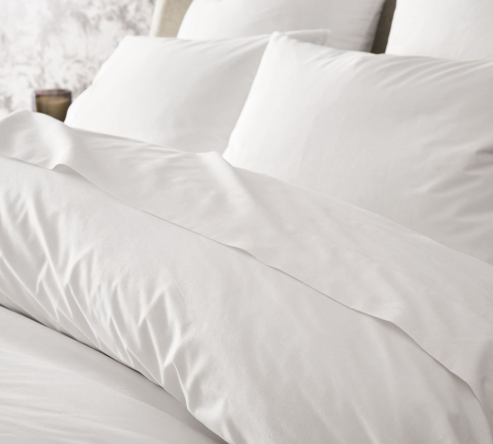 Retreat Essential Percale Duvet Cover | Pottery Barn (US)
