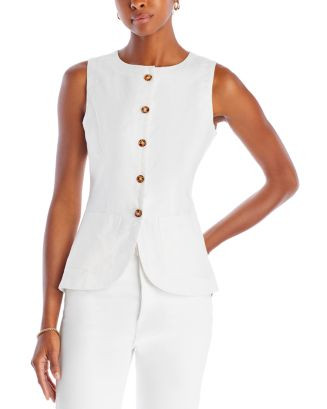Button Front Vest | Bloomingdale's (US)