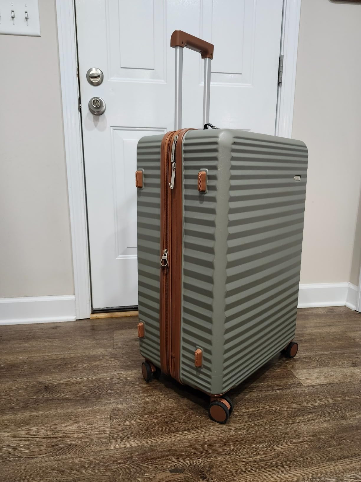 SHOWKOO Luggage Sets 3 Piece Hardside Expandable Suitcase with Double Spinner Wheels Tsa Lock, (B... | Amazon (US)