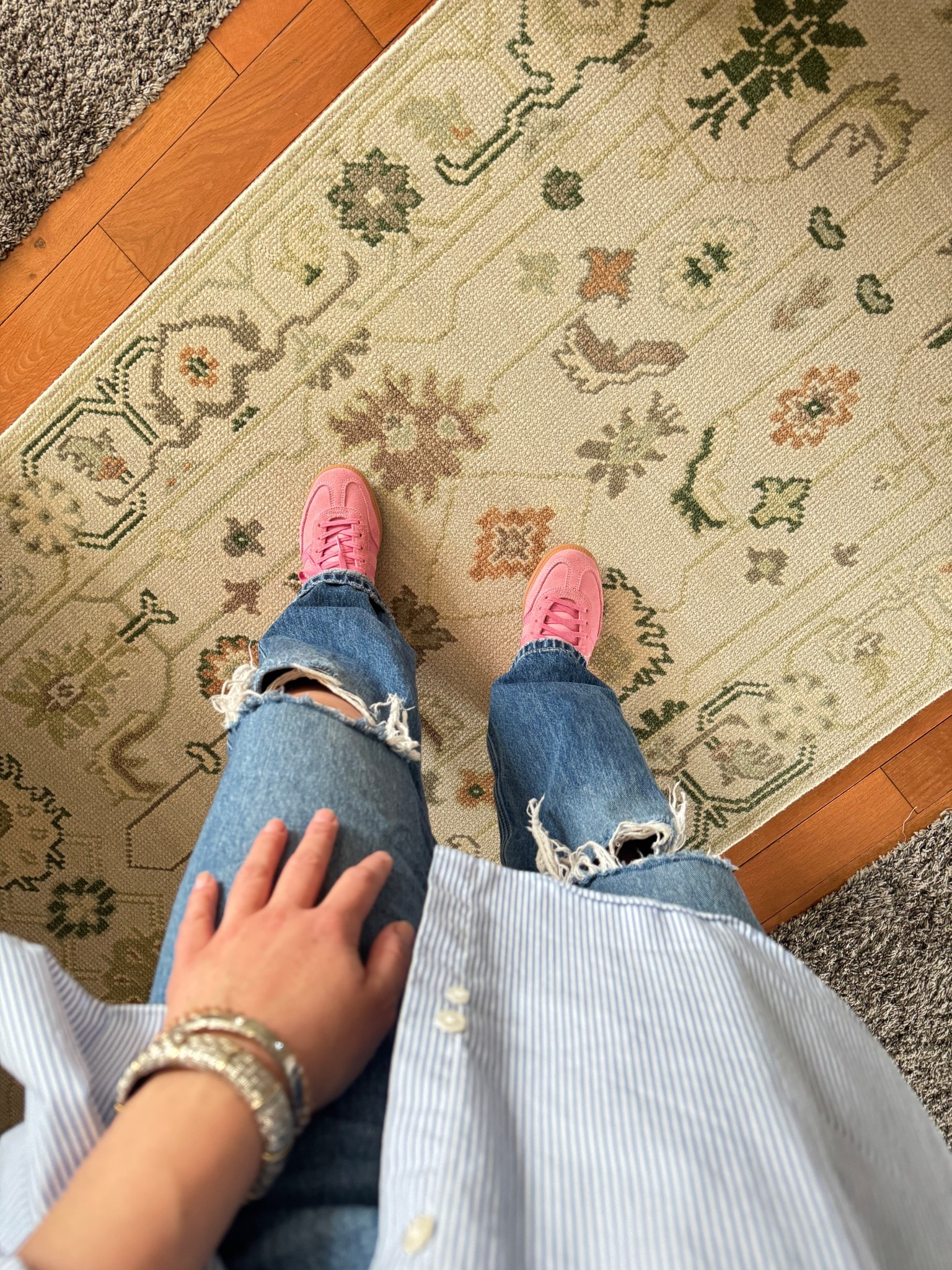 Pink Adidas 

#LTKPetite