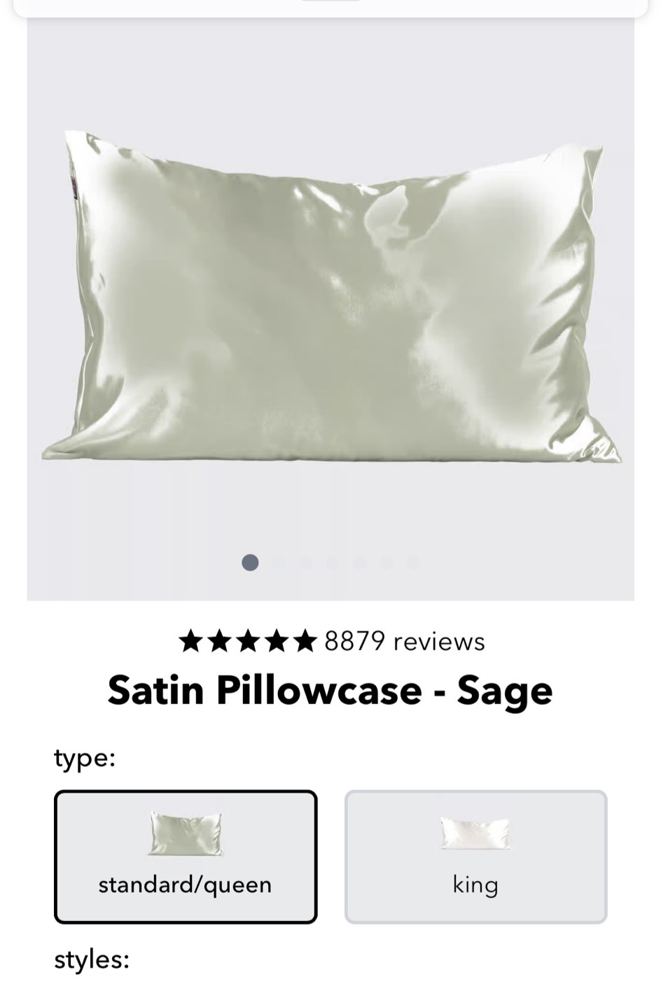  Best satin pillow case!