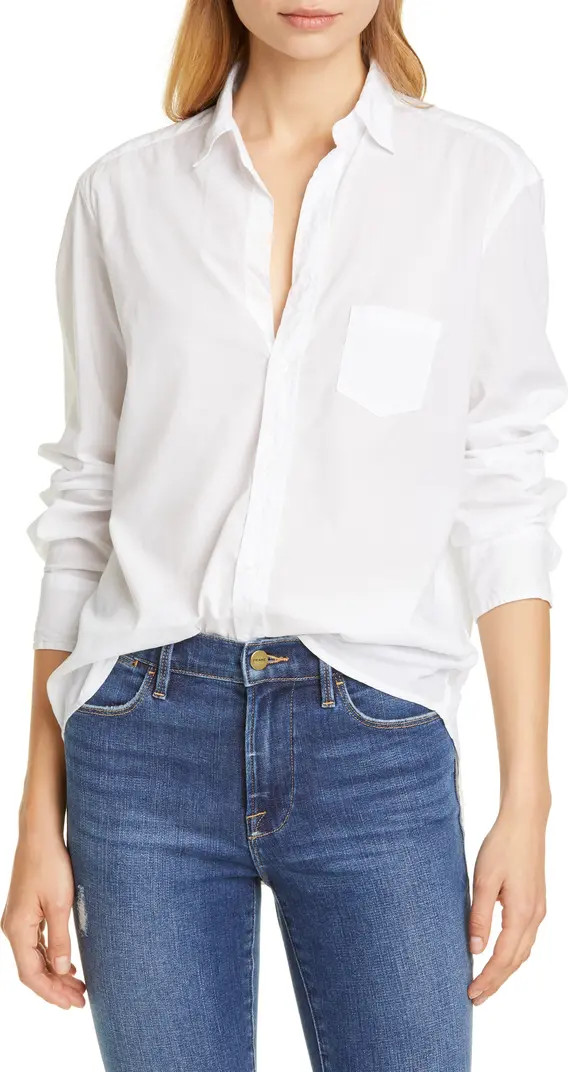 Frank & Eileen Eileen Featherweight Cotton Shirt | Nordstrom | Nordstrom