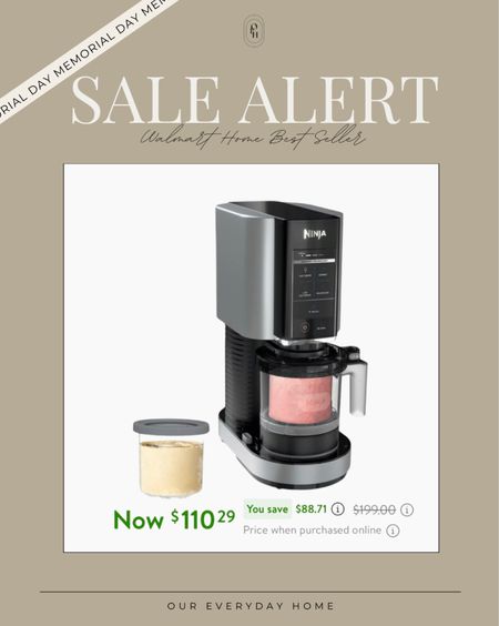 I haven’t ever seen the Ninja Creami Ice Cream maker this discounted before! It’s a great price! 

Living room inspiration, home decor, our everyday home, console table, arch mirror, faux floral stems, Area rug, console table, wall art, swivel chair, side table, coffee table, coffee table decor, bedroom, dining room, kitchen,neutral decor, budget friendly, affordable home decor, home office, tv stand, sectional sofa, dining table, affordable home decor, floor mirror, budget friendly home decor, dresser, king bedding, oureverydayhome 

#LTKHome #LTKSaleAlert #LTKFindsUnder100