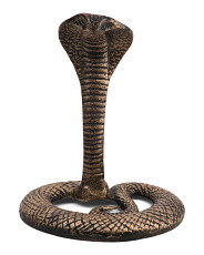 8in Antique Brass Snake | TJ Maxx