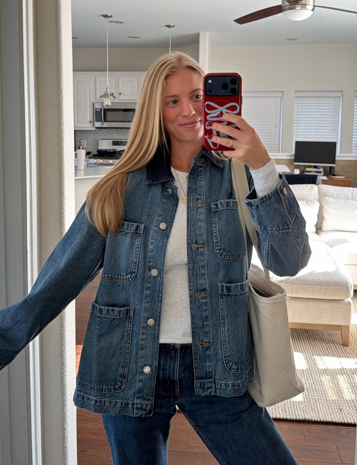 Denim on denim fall outfit 

#LTKFindsUnder50 #LTKSaleAlert #LTKSeasonal