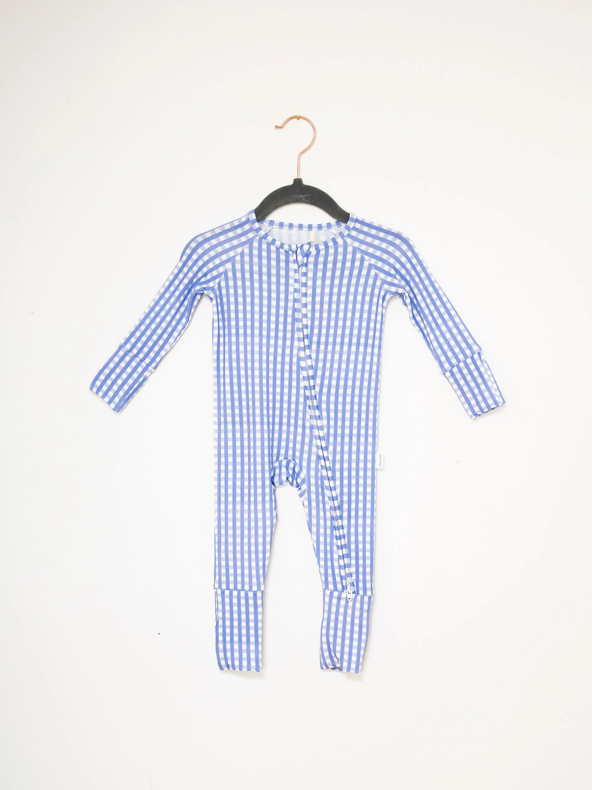 Sleep Romper - Gingham | The Uptown Baby