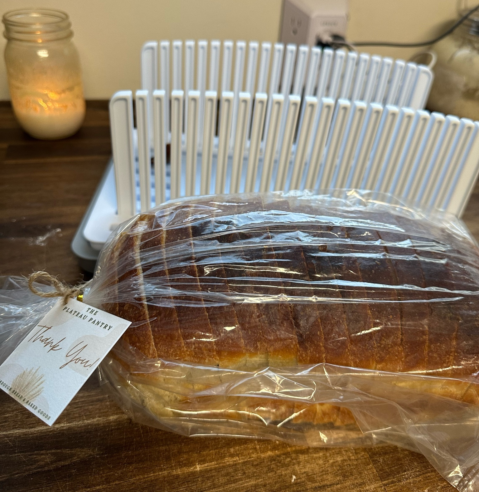 Kiss Core makes the best bread slicer if you make homemade bread! I got 16 perfectly even slices out of this homemade sourdough sandwich bread loaf 🍞 🥖

#LTKHome #LTKFindsUnder50 #LTKFamily