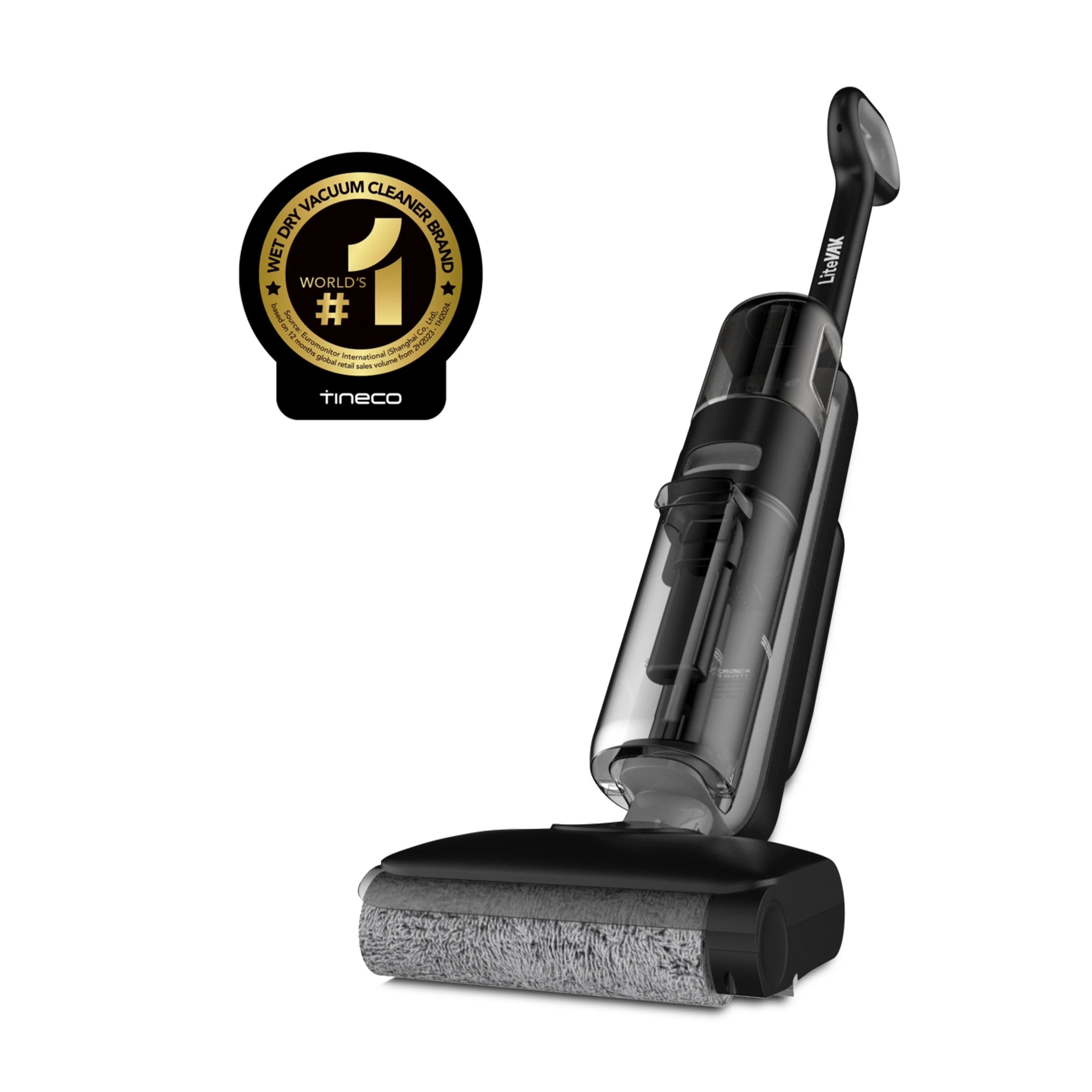 Tineco LiteVak Wash Pro Cordless Wet Dry Vacuum & Mop, For Hard Floors, Self-Cleaning Function & ... | Walmart (US)