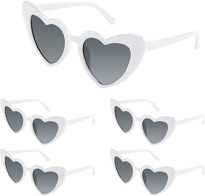 Heart Sunglasses Bachelorette Vintage Heart Shaped Glasses for Wedding Bridesmaid Party Favor Acc... | Amazon (CA)