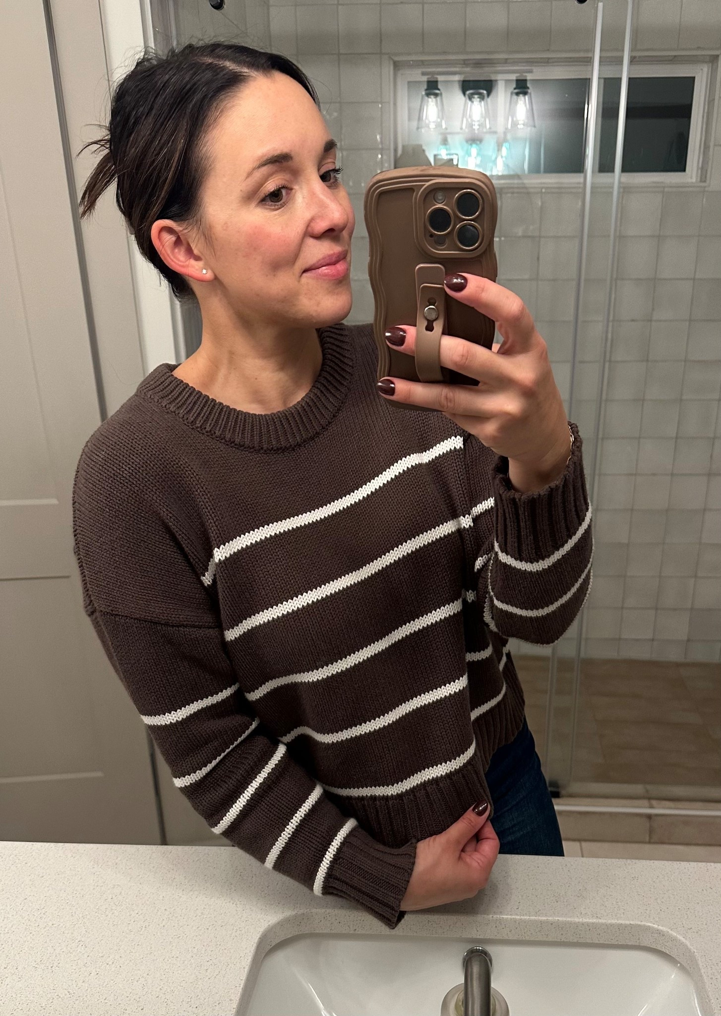 The $50 @Quince sweater that beats out the super expensive guys and that you need for your winter/spring wardrobe if you’ve been in the market for one 🤎

#LTKMidsize #LTKmomlife #LTKgrwm