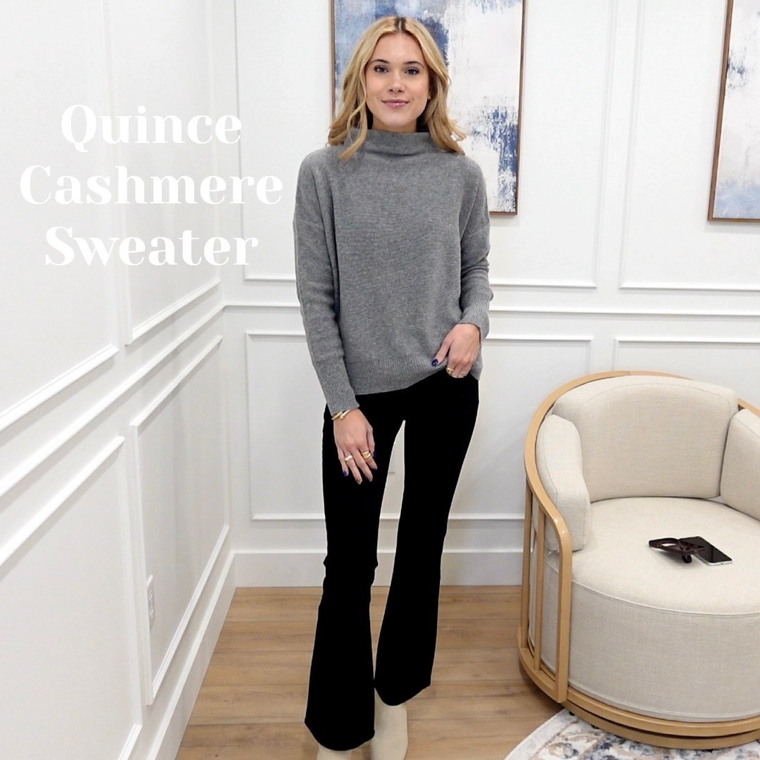Timeless and effortless ✨ This cashmere turtleneck from Quince is everything—soft, elevated, and perfect for layering. I paired it with classic black flares and neutral boots for a polished, everyday look.

So easy to dress up or down, and perfect for building a capsule wardrobe you’ll actually love.

#LTKWorkwear #LTKSeasonal #LTKTall