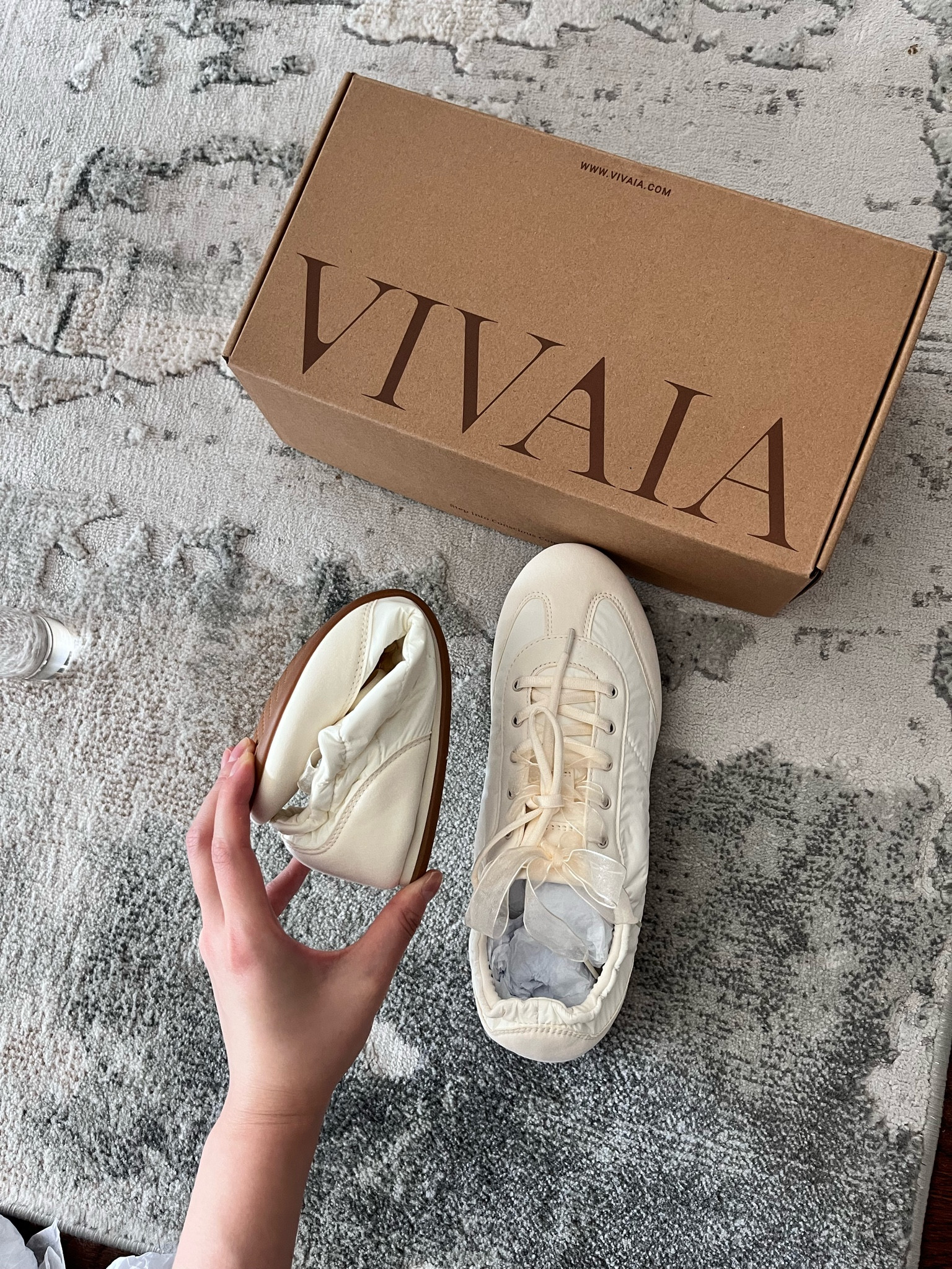 Super comfy machine washable sneakers - 👟 a great fashion sneaker for walking and pairing with dresses. Runs true to size and the heel is scrunched in the back for a hybrid ballet shoe look. 

#LTKShoeCrush #LTKTravel #LTKStyleTip