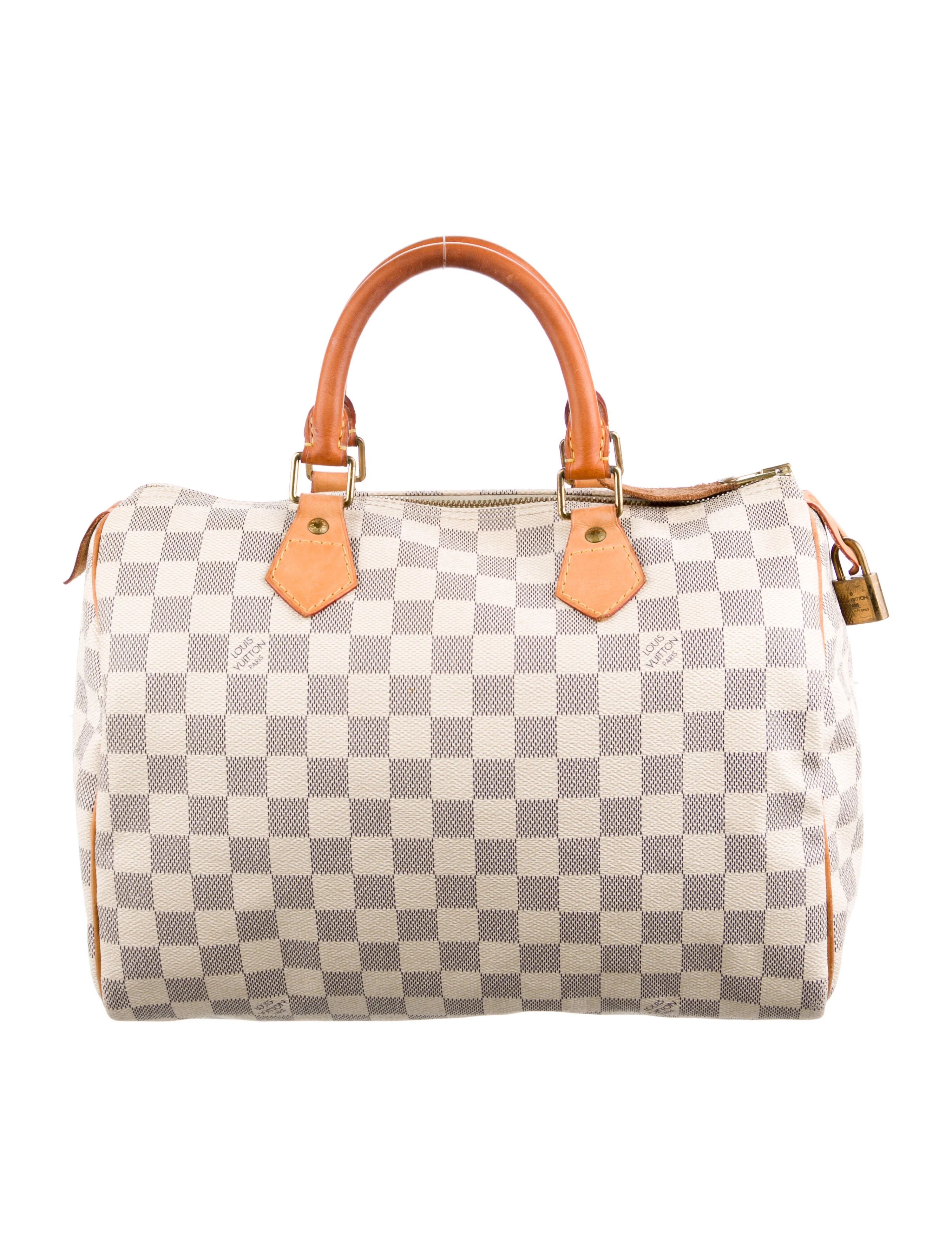 Damier Azur Speedy 30 | The RealReal