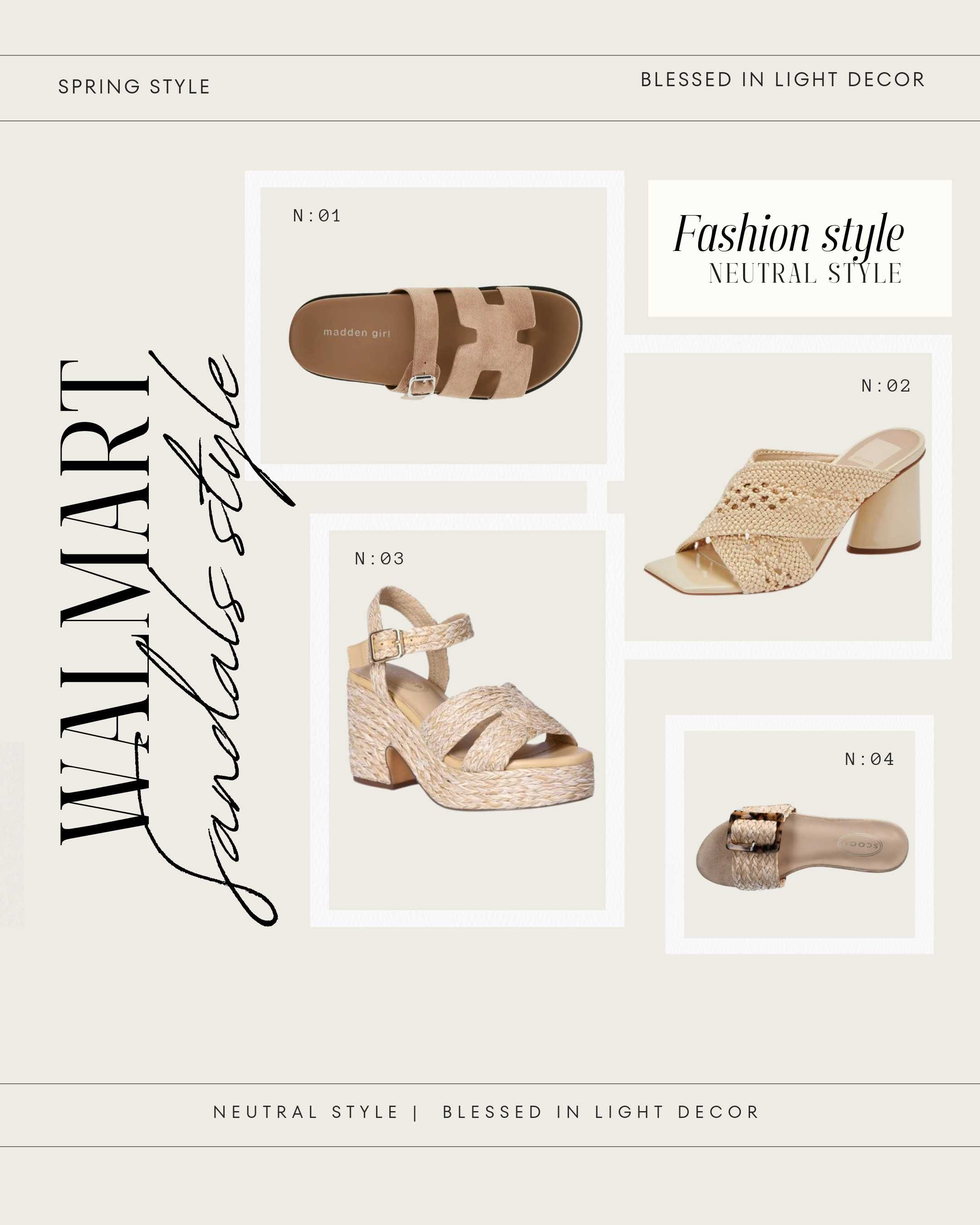 Walmart sandals style#walmartfinds #walmartshopping #neutralstyle #neutrals #walmart #walmartpatner @walmartstyle 

#LTKSeasonal #LTKGiftGuide #LTKstyletip