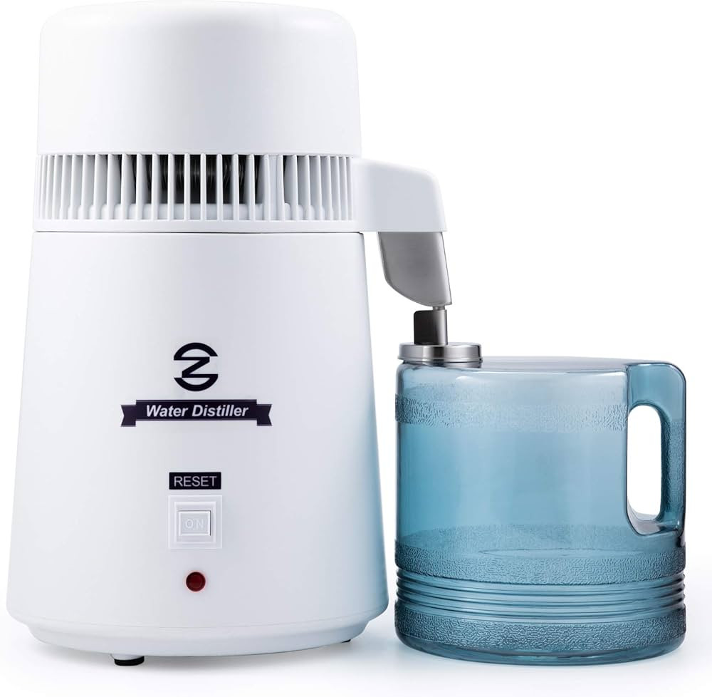 CO-Z Distilled Water Maker, 1 Gallon Water Distiller, 4L Home Countertop Water Distiller Machine,... | Amazon (US)