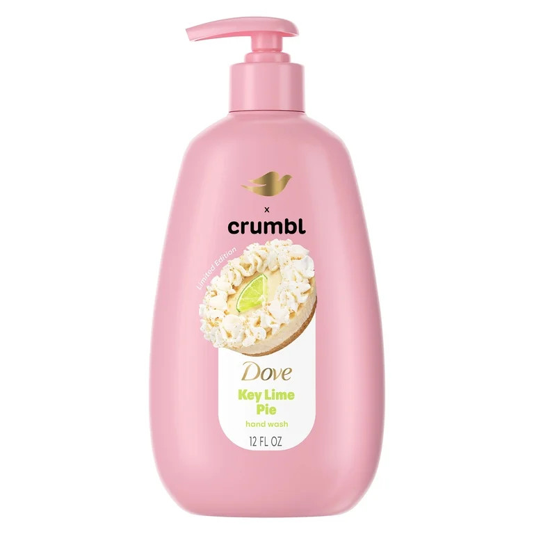 Dove Crumbl Limited Edition Liquid Hand Soap Key Lime Pie Cleanses & Nourishes Hands, 12 fl oz | Walmart (US)