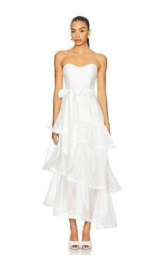 ELLIATT Kalani Maxi Dress in Ivory from Revolve.com | Revolve Clothing (Global)