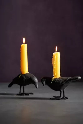 Crow Candle Holder | Anthropologie (US)