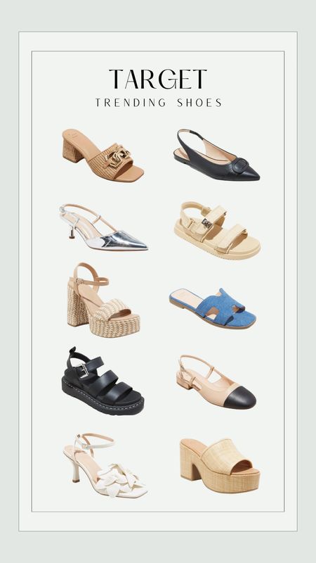 Trending shoes from target for the spring time!
Style | wedge | sandal 

#LTKshoecrush #LTKfindsunder50 #LTKSeasonal