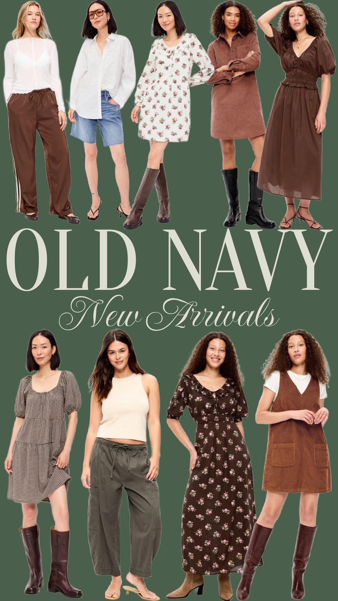 Old navy new arrivals are 50% off today! 

Fall sale, fall outfits, sale alert, fall dresses

#LTKootd #LTKSaleAlert #LTKSeasonal