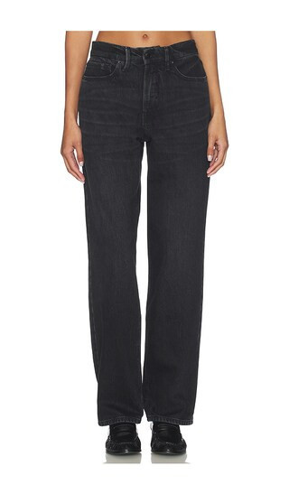 Good American Good 90s Relaxed Jeans in Black. - size 14 | Revolve Clothing (Global)