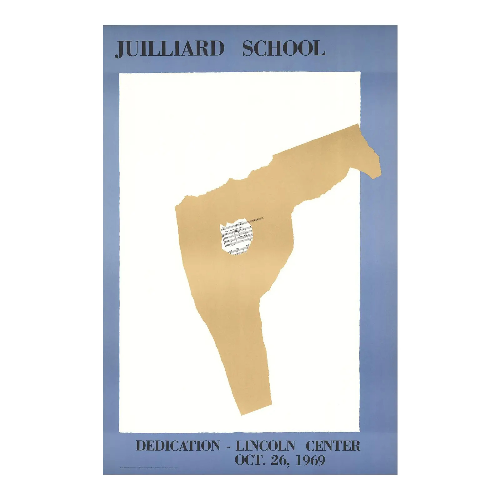 Robert Motherwell, Juilliard School Dedication, 1969, Lithograph | Chairish