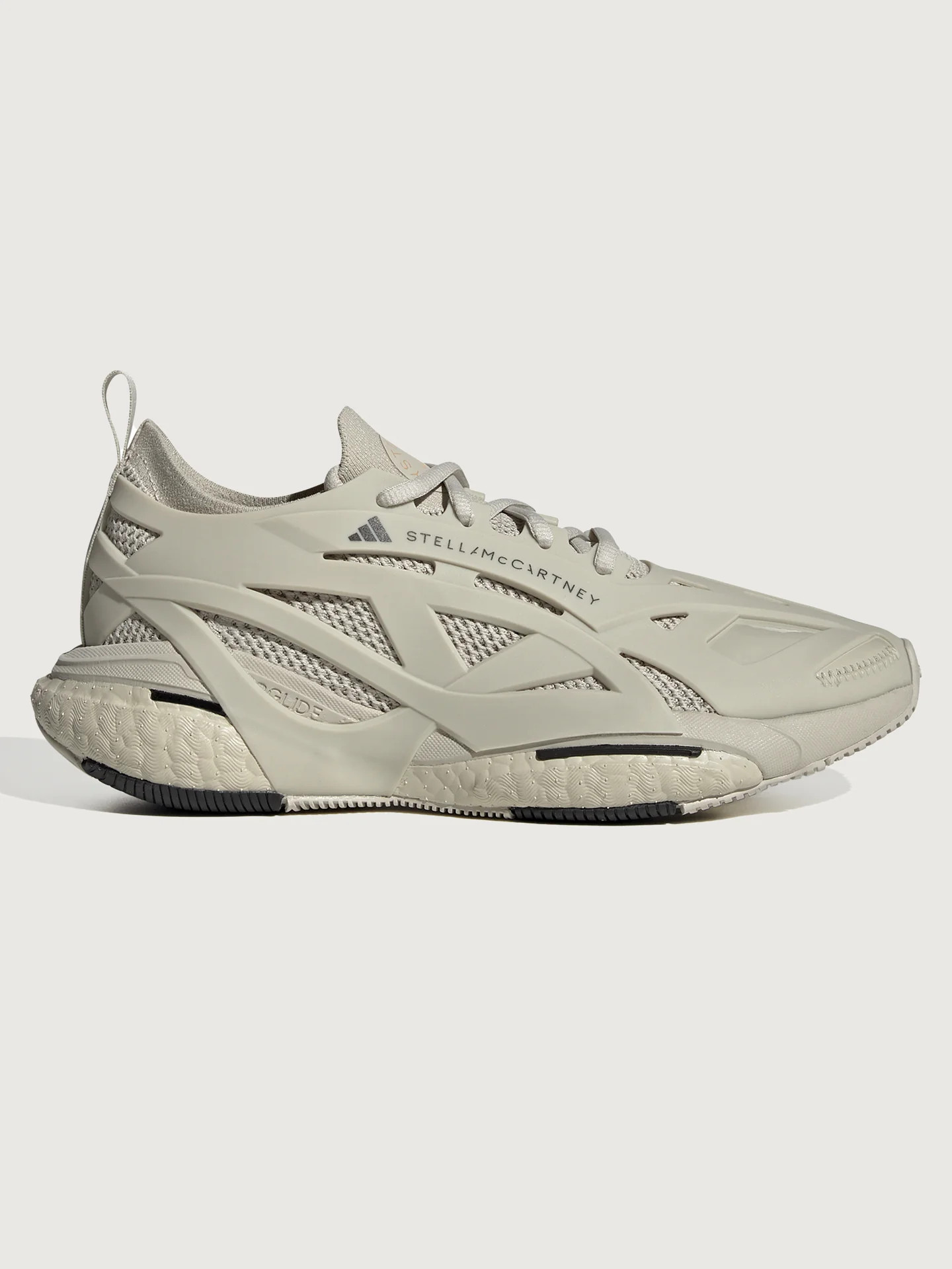 Adidas By Stella Mccartney Asmc Solarglide - Gobi/core Black/gobi - Size 8.5 | Carbon38