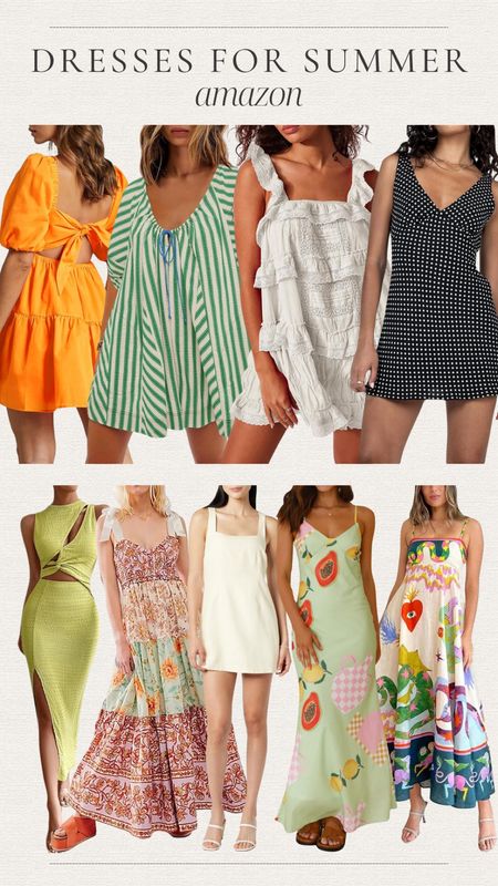 Trending dresses for summer from Amazon!

Mini | maxi | printed | vacation 

#LTKSeasonal #LTKstyletip #LTKfindsunder50