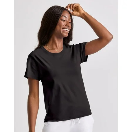Hanes Originals Women s Tri-Blend T-Shirt Black XL | Walmart (US)