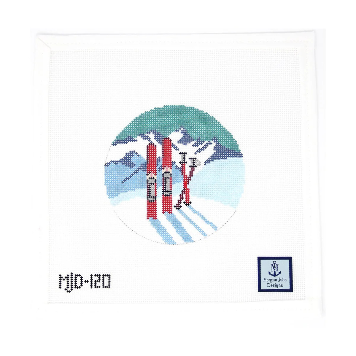 Backcountry Ski Bum | Greystone Needlepoint