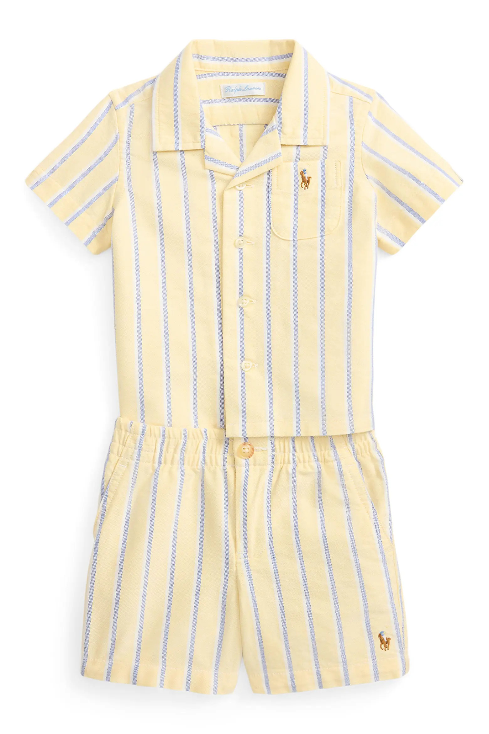 Stripe Cotton Button-Up Shirt & Shorts Set (Men) | Nordstrom | Nordstrom