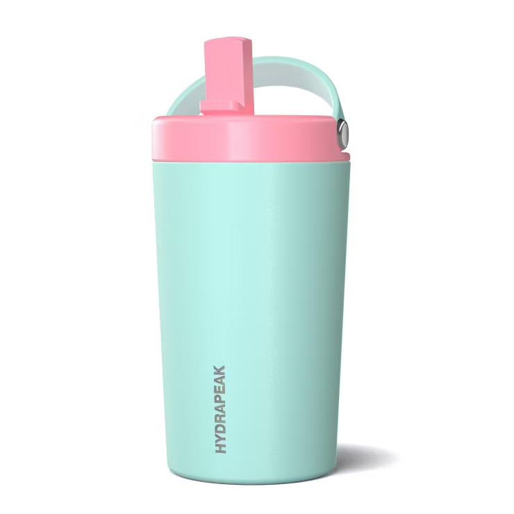 Hydrapeak Junior 14oz Insulated Kids Water Bottle with Straw Lid & Handle | Target