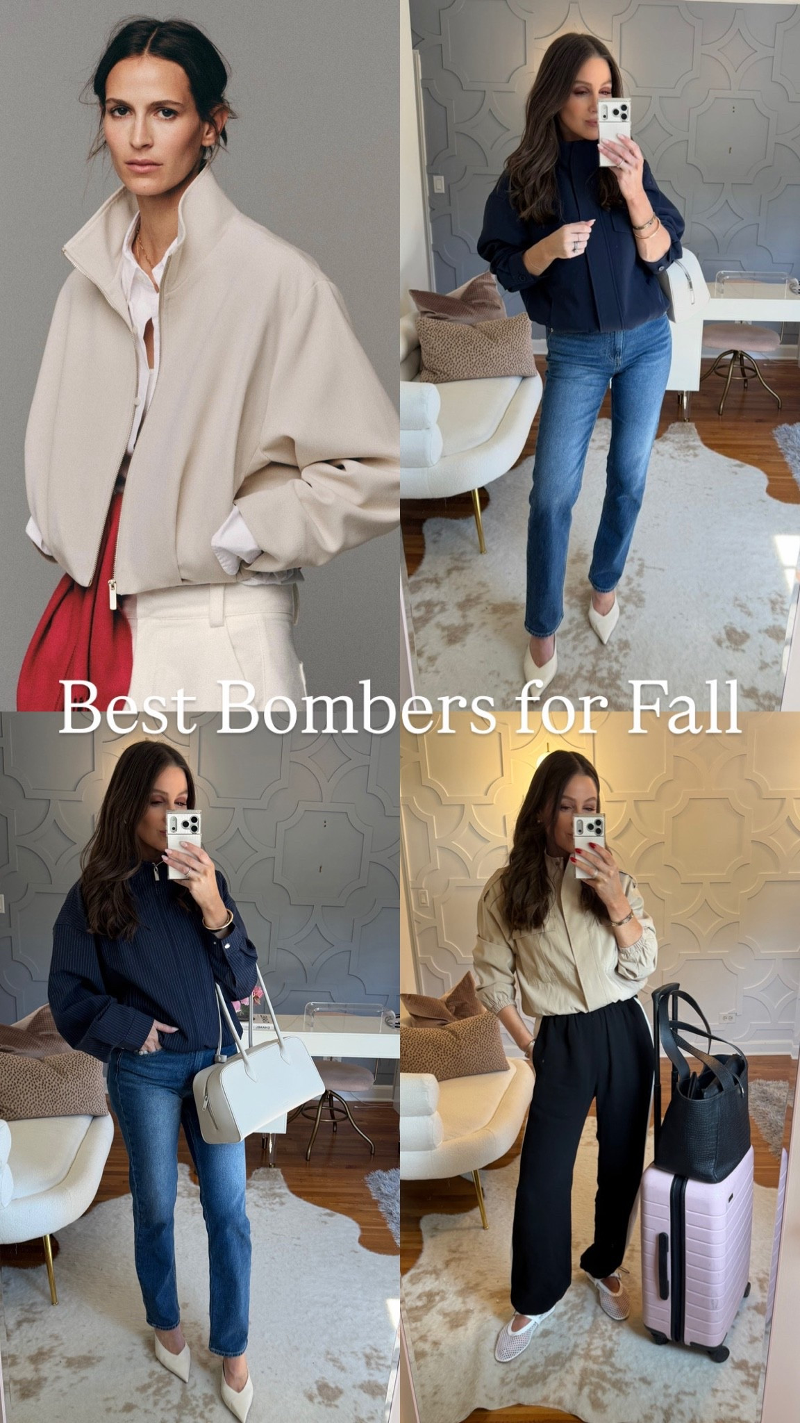 Love these 4 bombers for fall!