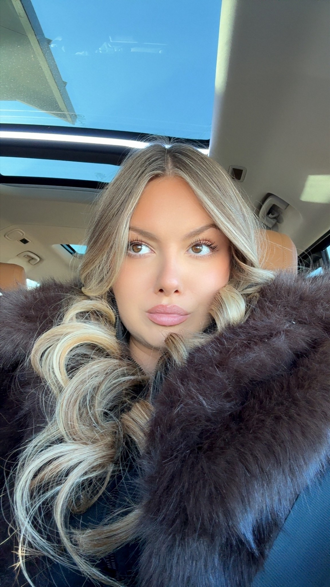 My favorite fur coat is on sale rn!!