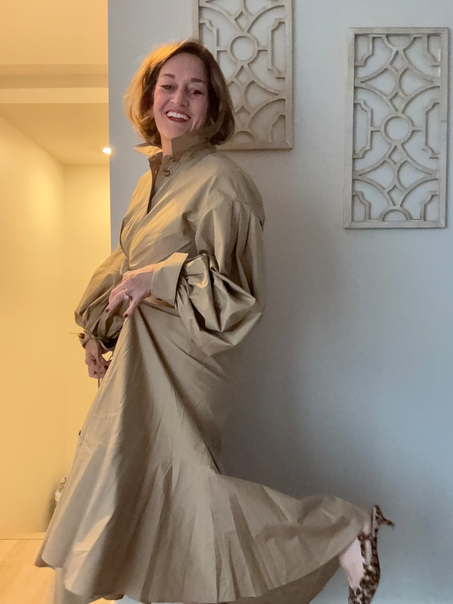 Out to dinner in the fall 🤎