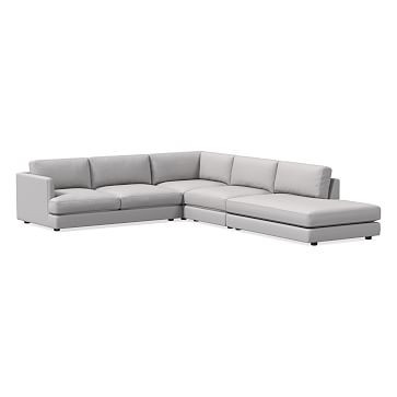 Haven 4-Piece Bumper Chaise Sectional | West Elm (US)