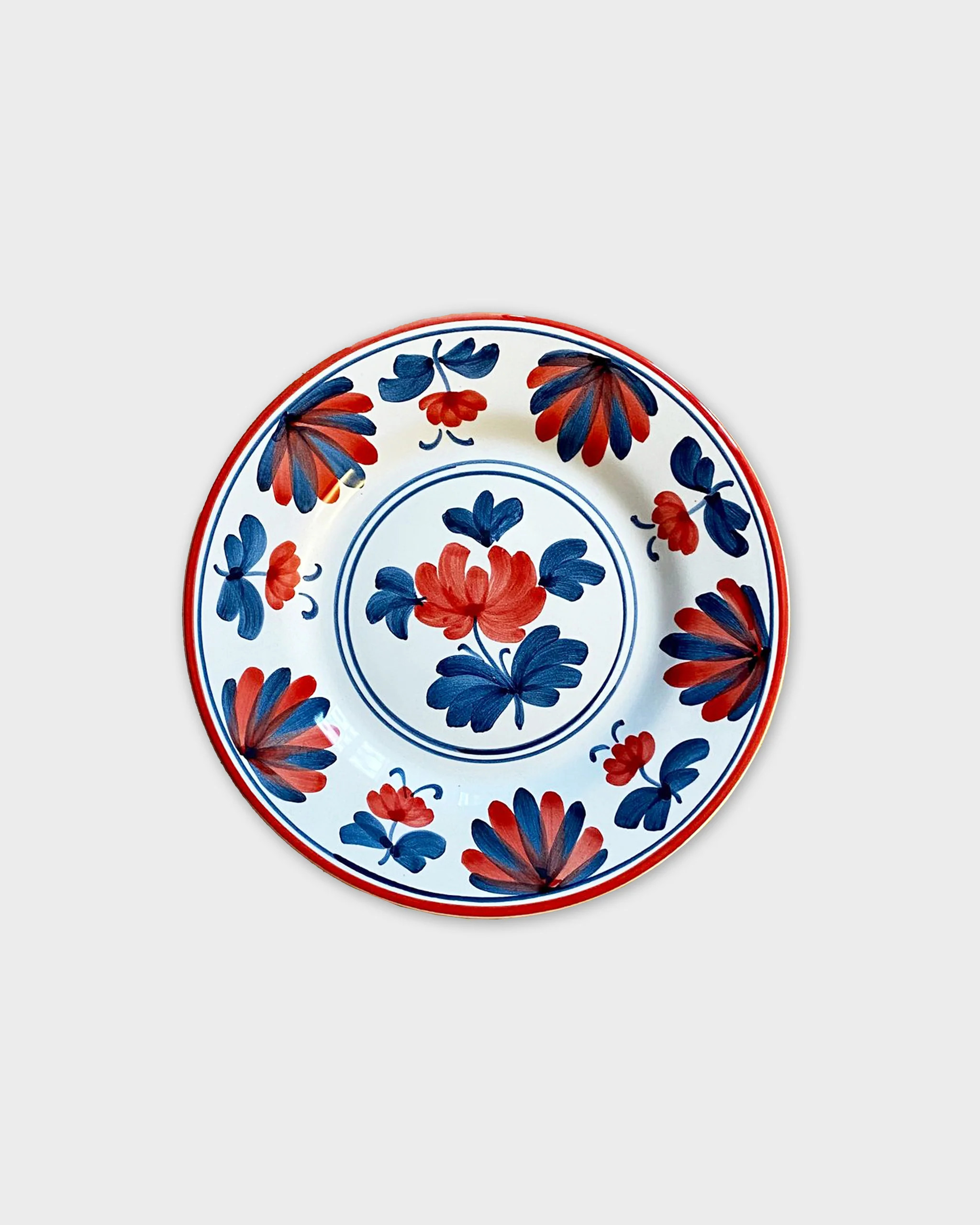 Blossom Dessert Plate Red | Cabana Magazine