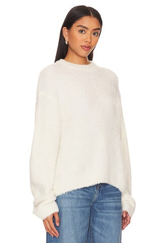 Alpine Cozy Crew Neck Sweater in Ivory | Revolve Clothing (Global)