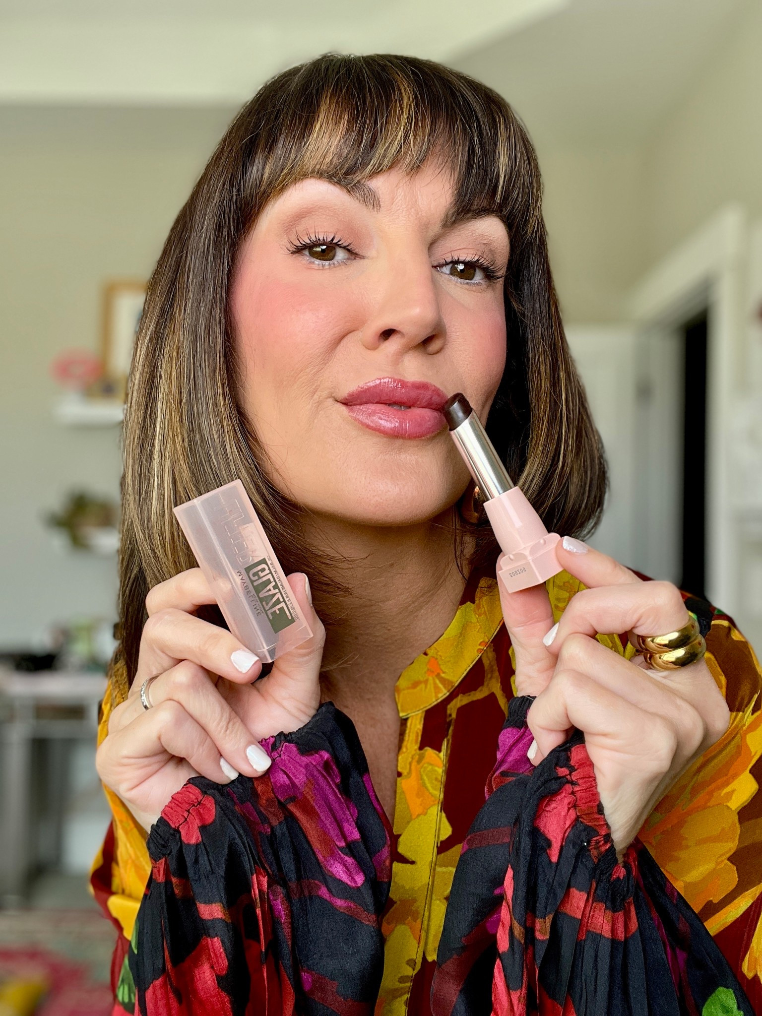  👄 Big fan of the Maybelline Oil Glaze lippies - wearing shade “açaí glaze” here 

#LTKFindsUnder50 #LTKBeauty